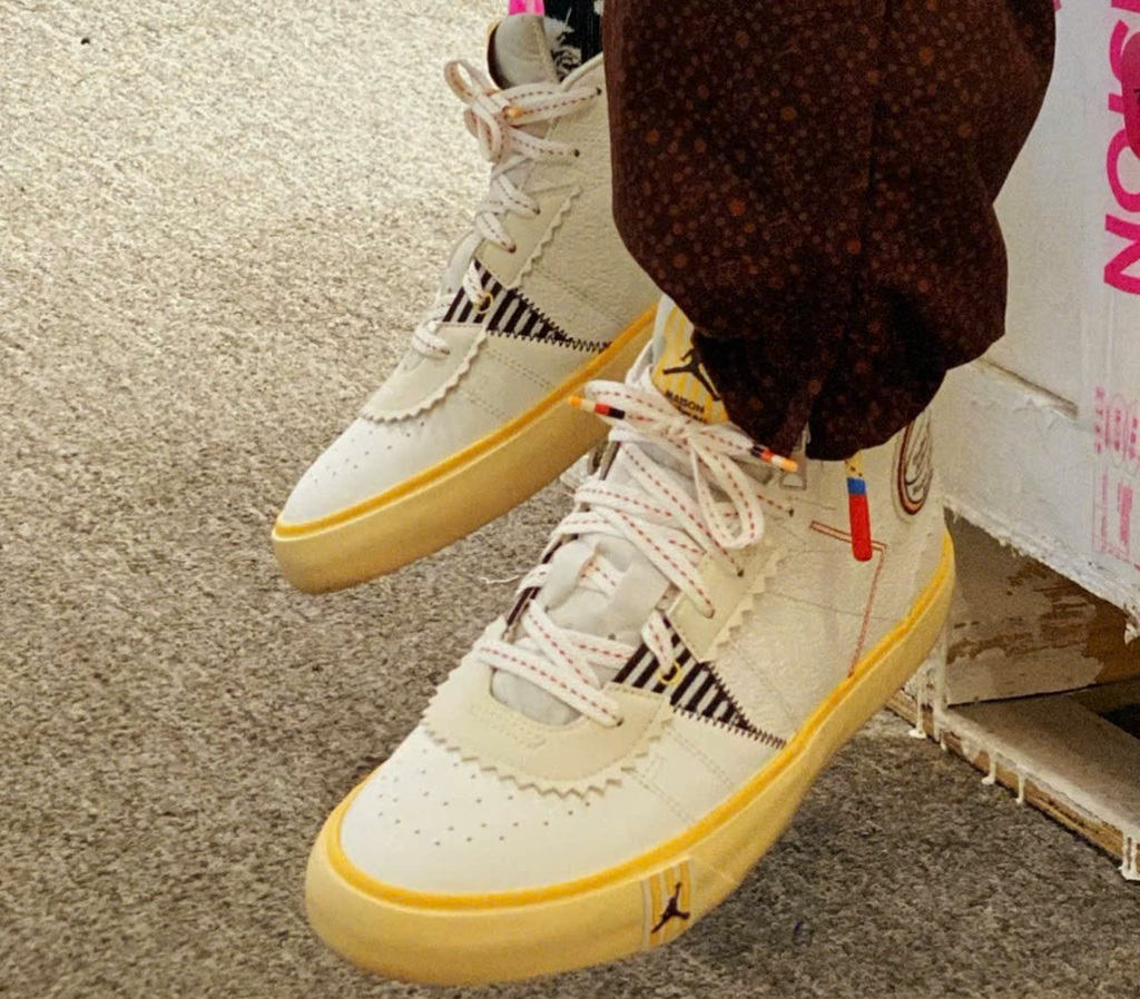 Giày Nike Jordan Series x Maison Chateau Rouge 'Sail' DO5247-122 - Ảnh 4