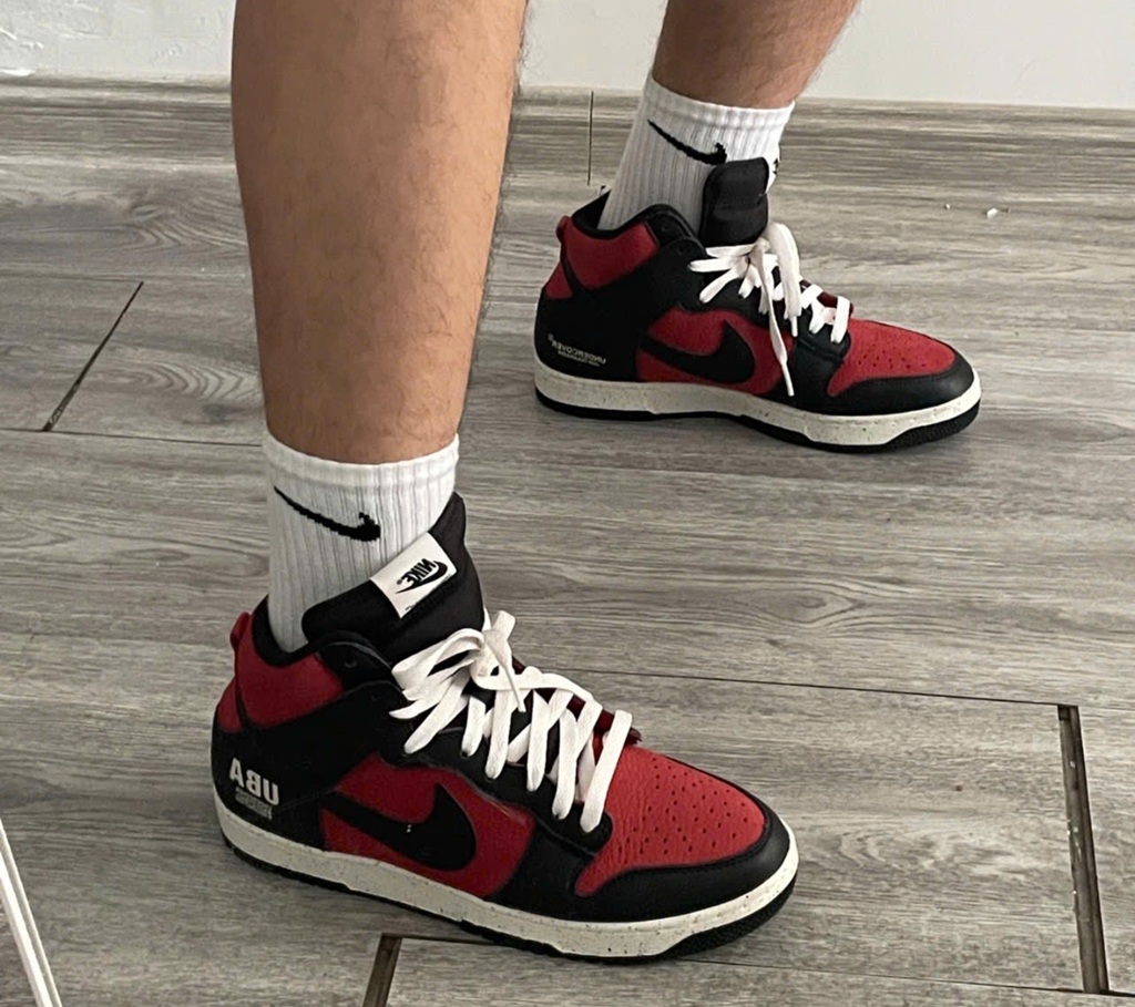 Giày Nike Undercover x Dunk High 1985 'UBA' DD9401-600 - Ảnh 4