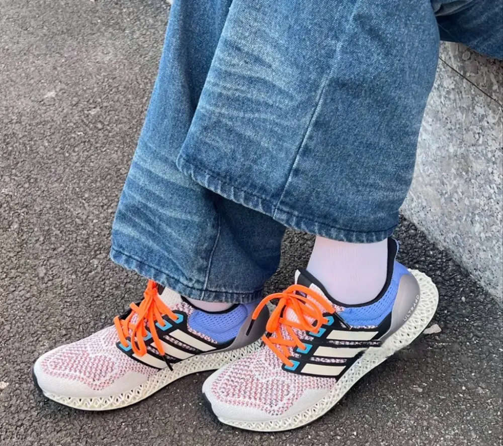 Giày Adidas Ultra 4D 'Chalk White' HP9735 - Ảnh 4