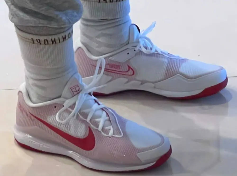 Giày Nike Air Zoom Vapor Pro ‘White Red’ CZ0220-177 - Ảnh 4