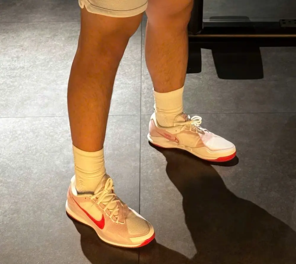Alternative view of Giày Nike Air Zoom Vapor Pro ‘White Red’ CZ0220-177
