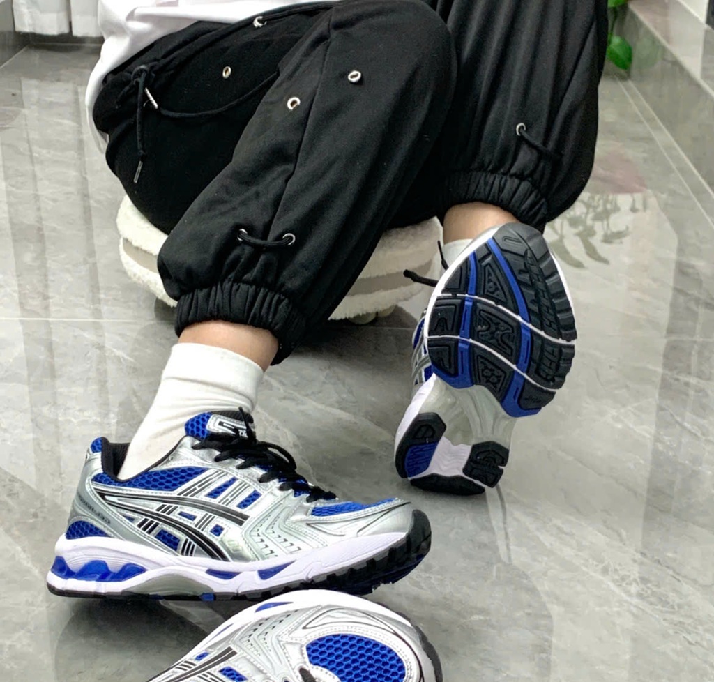 Giày Asics Gel Kayano 14 'Monaco Blue Silver' 1201A019-401 - Ảnh 4