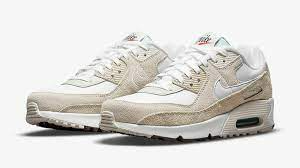 Giày Nike Air Max 90 GS 'Sail Light Bone' DB4179-100 - Ảnh 3