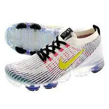 Giày Nike Air VaporMax Flyknit 3 'White Dynamic Yellow' AJ6900-103 - Ảnh 4