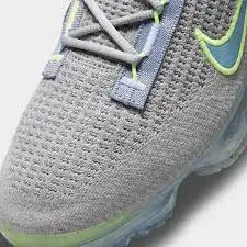 Giày Nike Air VaporMax 2021 Flyknit 'Grey Light Liquid Lime' DH4084-003 - Ảnh 5