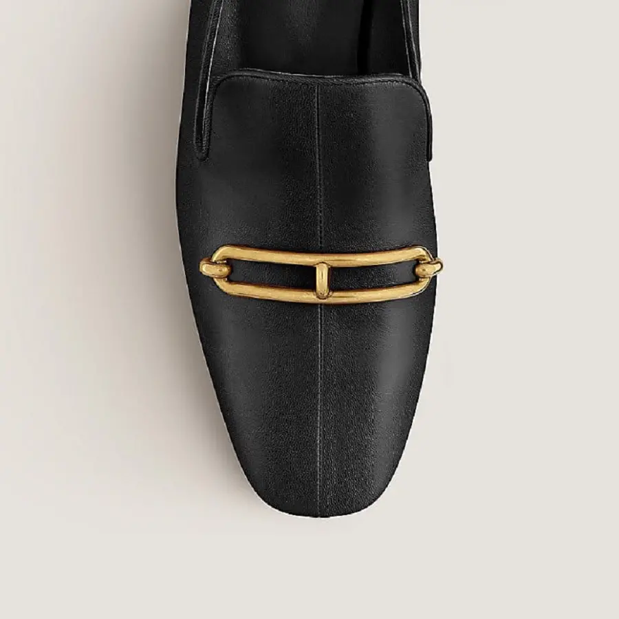 Giày Hermes Dalhia Loafer 'Noir' H212033Z-02360 - Ảnh 5