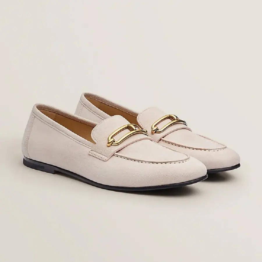 Giày Hermes Colette Loafer 'Blanc Poros' H221157Z1E365 - Ảnh 3