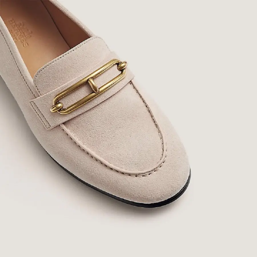 Giày Hermes Colette Loafer 'Blanc Poros' H221157Z1E365 - Ảnh 4