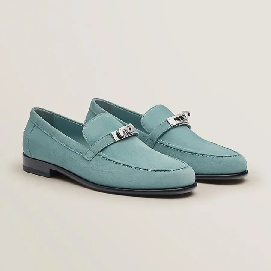 Alternative view of Giày Hermes Destin Loafer 'Vert D'eau' H221087Z6A360