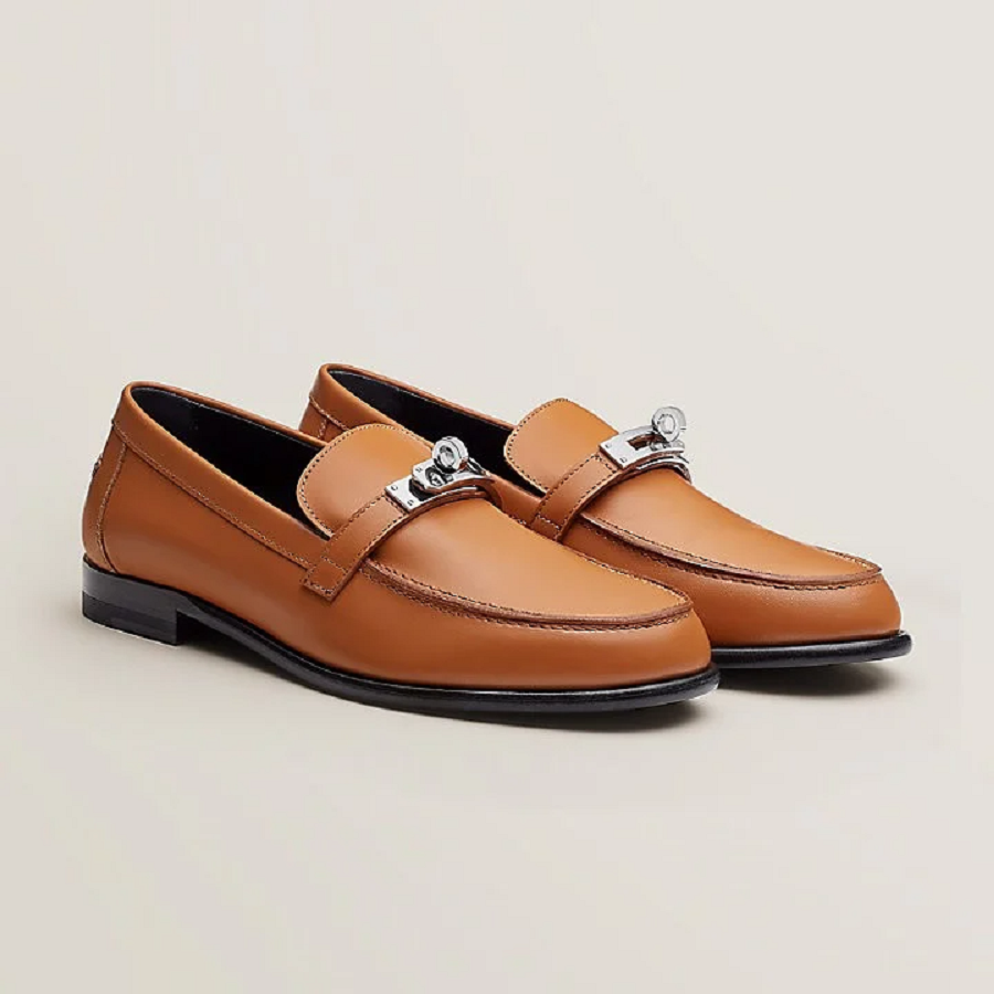 Giày Hermes Destin Loafer 'Light Naturel' H212114ZA3405 - Ảnh 2