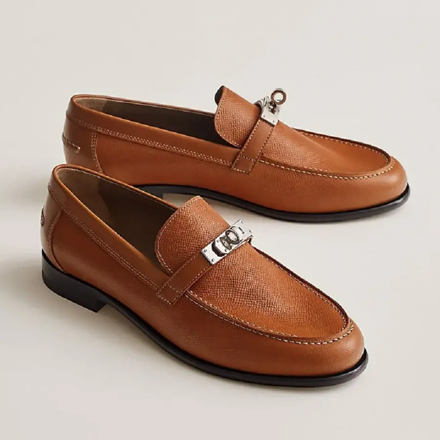 Giày Hermes Destin Loafer 'Naturel' H222077ZA3360 - Ảnh 3