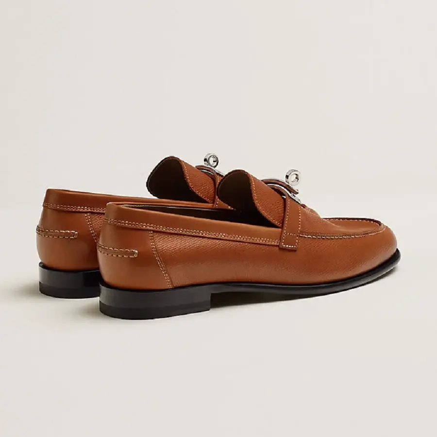 Giày Hermes Destin Loafer 'Naturel' H222077ZA3360 - Ảnh 4