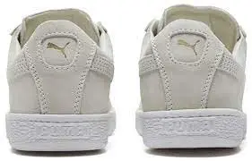 Giày Puma Suede Classic Metal Badge 'White Team Gold' 370081-02 - Ảnh 4