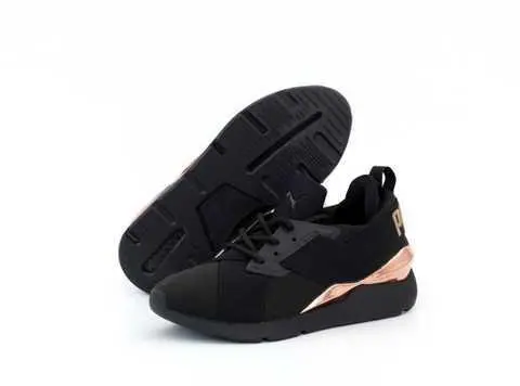 Giày Puma Muse Metal 'Rose Gold' 367047-01 - Ảnh 7