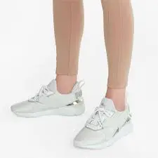 Alternative view of Giày Puma Wmns Muse X3 'White Metallic Silver' 375131-02