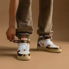 Alternative view of Giày Nike Air Force 1 Mid QS 'Jewel Ale Brown' DH5623-100