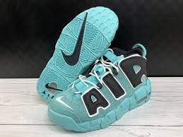 Giày Nike Air More Uptempo GS 'Light Aqua' 415082-403 - Ảnh 6