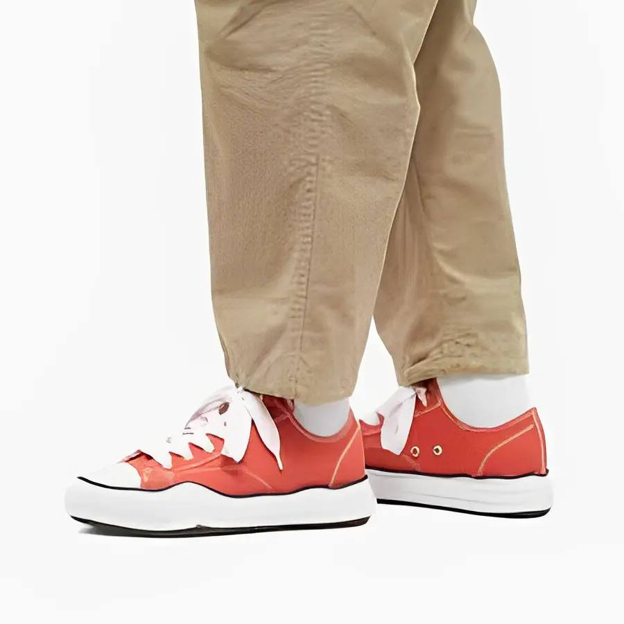 Giày Maison Mihara Yasuhiro Peterson 'Orange' A01FW702-ORANGE - Ảnh 4