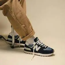 Alternative view of Giày New Balance U574LG VC 'Navy' U574LGVC