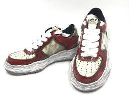 Giày Maison Mihara Yasuhiro Wayne 'Red' A09FW711-RED - Ảnh 6