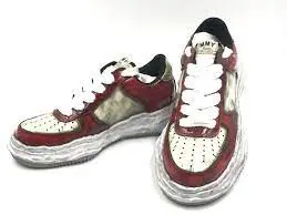 Giày Maison Mihara Yasuhiro Wayne 'Red' A09FW711-RED - Ảnh 6