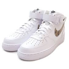 Giày Nike Air Force 1 '07 Mid 'Snakeskin Swoosh' DD9625-101 - Ảnh 3