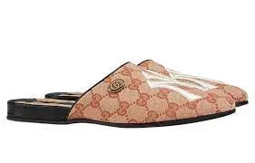 Alternative view of Giày Gucci NY Yankees x GUCCI Princetown 537089-KQW00-8366