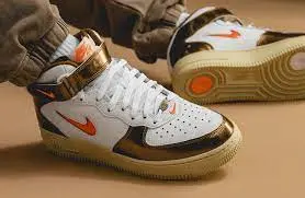 Giày Nike Air Force 1 Mid QS 'Jewel Ale Brown' DH5623-100 - Ảnh 3