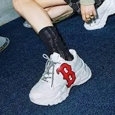 Giày MLB Big Ball Chunky Boston Redsox 'White Red' 3ASHCS12N-43RDS - Ảnh 6