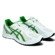 Alternative view of Giày Asics Jog 100 S 'White Green' 1201A896-100