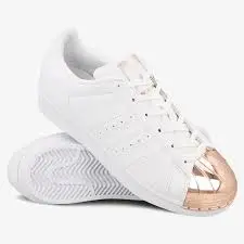 Giày Adidas Wmns Superstar Metal Toe 'White Copper Metallic' BY2882 - Ảnh 3