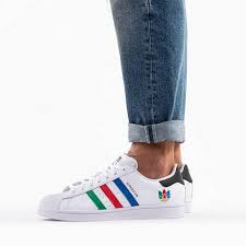 Giày Adidas Superstar Colorful Trefoil Cloud White FU9521 - Ảnh 4