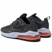 Giày Nike Air Max 270 React 'Iron Grey Total Orange' CZ2528-001 - Ảnh 4