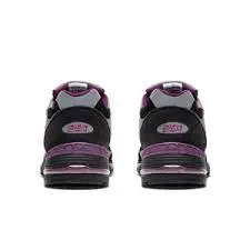 Giày New Balance Stray Rats x 991 'Black Purple' W991SRP - Ảnh 4