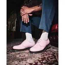 Alternative view of Giày Dr.Martens 1461 Iced Smooth Leather Oxford 'Pale Pink' 26651322