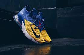 Giày Nike Air Max 270 Flyknit 'Blue Orbit' AO1023-800 - Ảnh 3
