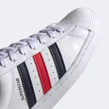 Giày Adidas Superstar 'White Scarlet' FX2328 - Ảnh 5