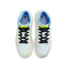 Giày Nike Air Jordan 1 Mid SE GS 'Warped Swoosh' DV1314-017 - Ảnh 5