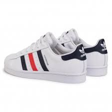 Giày Adidas Superstar 'White Scarlet' FX2328 - Ảnh 3