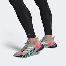 Giày Adidas Cyberpunk 2077 x X9000L4 'Grey Yellow Zest Pink' FZ3092 - Ảnh 4