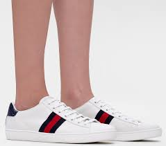 Giày Gucci Wmns Ace 'White Blue Red' 387993-02JR0-9072 - Ảnh 7