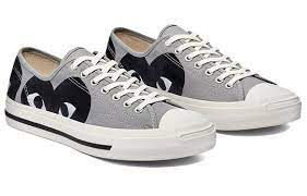 Giày Converse Comme des Garçons PLAY x Jack Purcell Drizzle Black 171259C - Ảnh 3