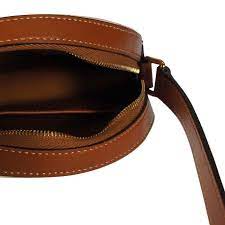 Túi Celine Round Purse On Strap 'White Tan' 10G342CAM-01TA - Ảnh 4