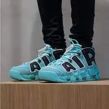 Giày Nike Air More Uptempo '96 QS 'Light Aqua' CN8118-400 - Ảnh 5