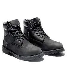 Alternative view of Giày Timberland 6 Inch Premium Junior 'Black' TB012907