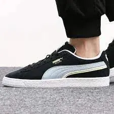 Alternative view of Giày Puma Suede Triplex 'Black Blue Fog' White 381175-05