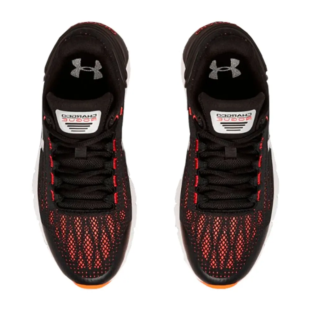 Giày Under Armour Charged Rogue 'Black Orange Glitch' 3021225-002 - Ảnh 3
