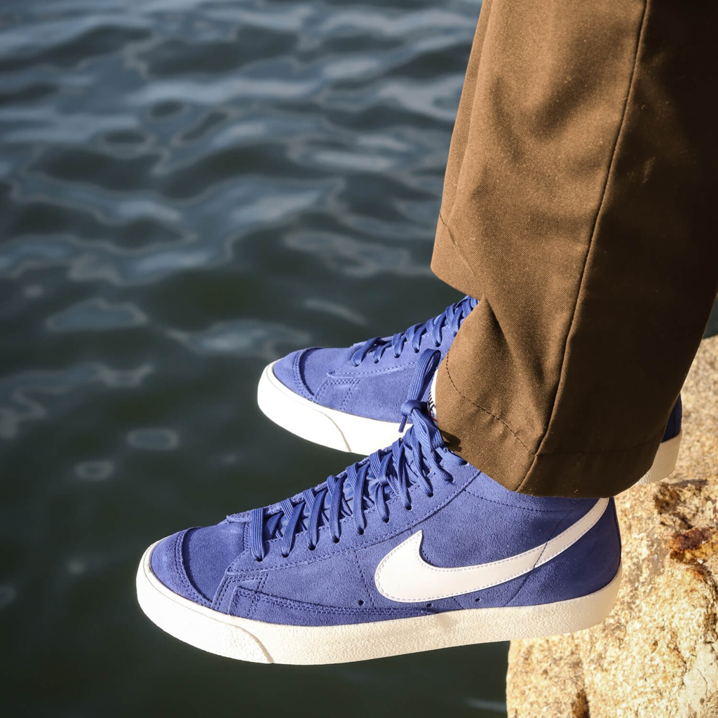 Giày Nike Blazer Mid '77 Suede 'Deep Royal Blue' CI1172-402 - Ảnh 5