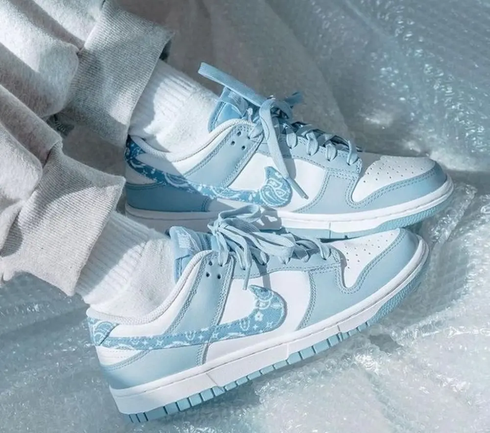 Giày Nike Dunk Low 'Blue Paisley' DH4401-101 - Ảnh 3