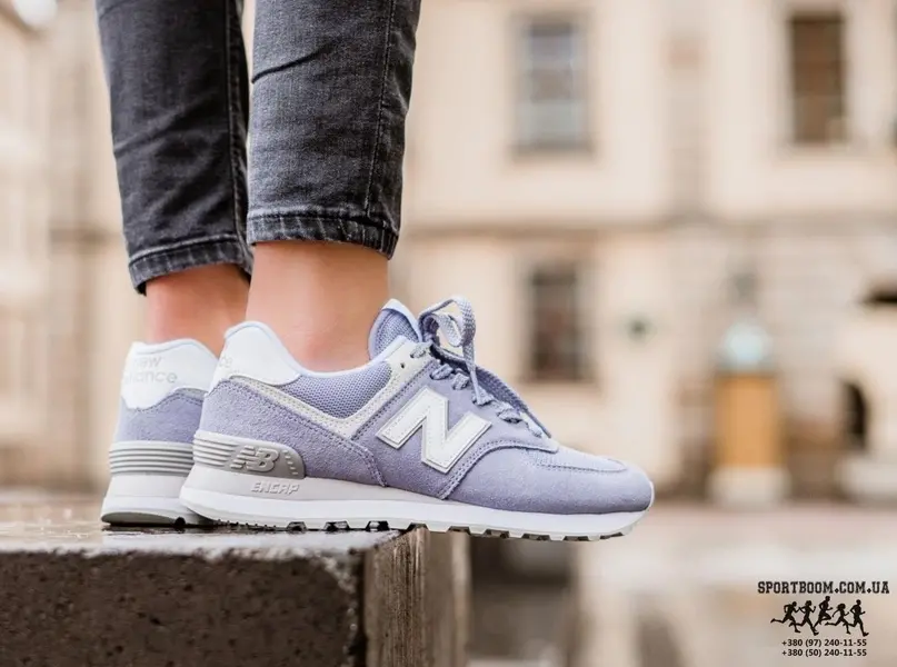 Giày New Balance Wmns 574 Daybreak 'Violet' WL574ESV - Ảnh 6